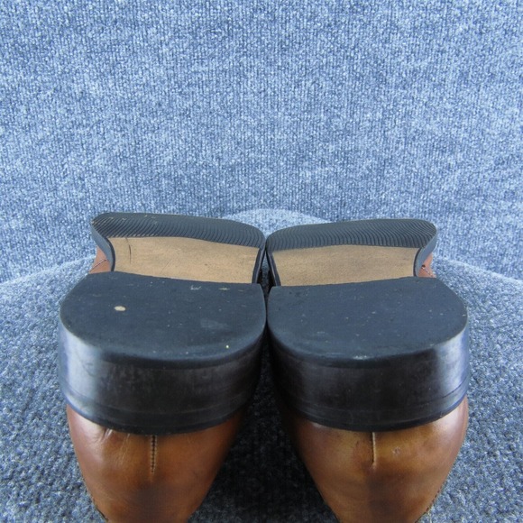 Bostonian Men Loafer Shoes Brown Leather Slip On Size 10 Medium - Picture 10 of 10